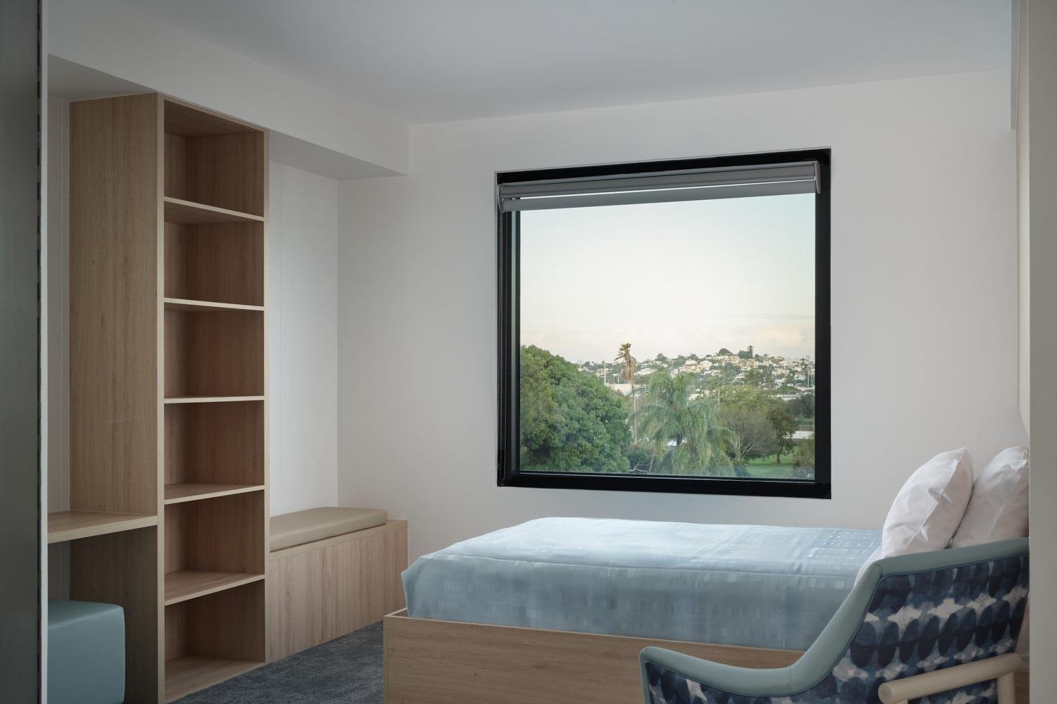 Inpatient room at Avive Clinic Brisbane